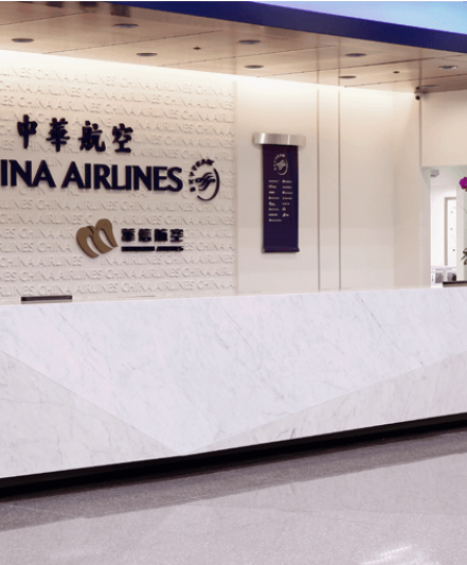 China Airline Service Counter