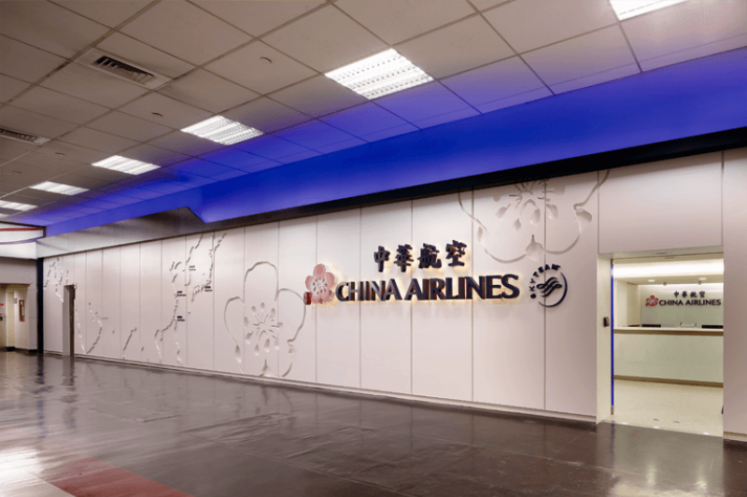 China Airline Service Counter